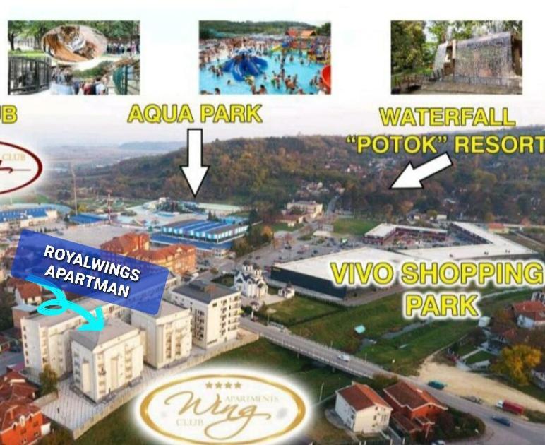 Royalwings Apartman Ягодина Экстерьер фото